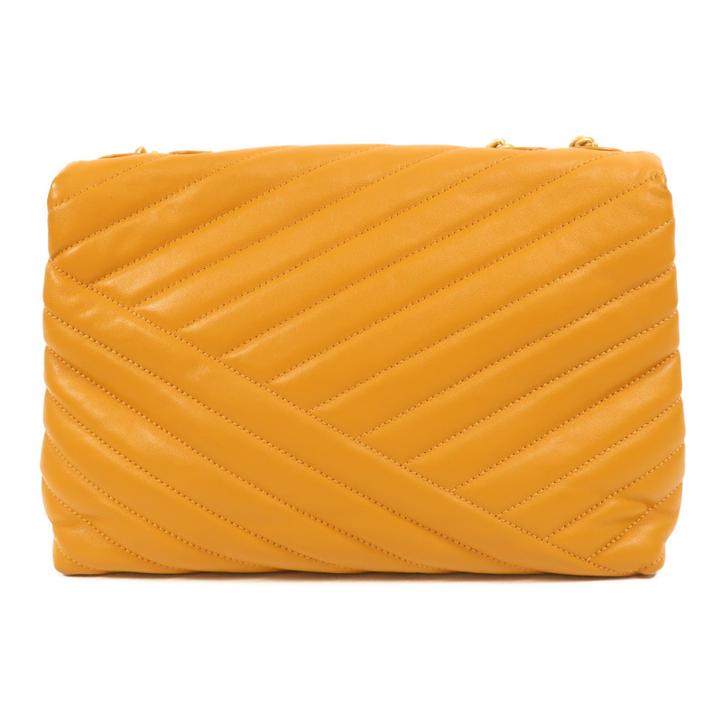 Tory Burch 牛皮皮革Chain Shoulder金扣鏈帶肩背袋-1
