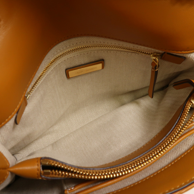 Tory Burch 牛皮皮革Chain Shoulder金扣鏈帶肩背袋-5