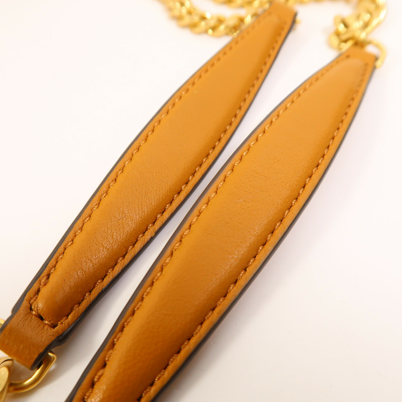 Tory Burch 牛皮皮革Chain Shoulder金扣鏈帶肩背袋-15