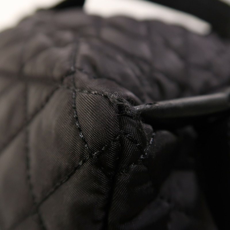 MOSCHINO 尼龍Backpack銀扣背包-10