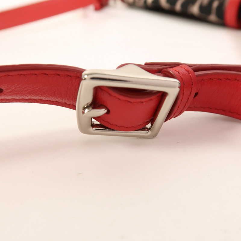 COACH 帆布/牛皮皮革Shoulder Bag銀扣肩背袋-12