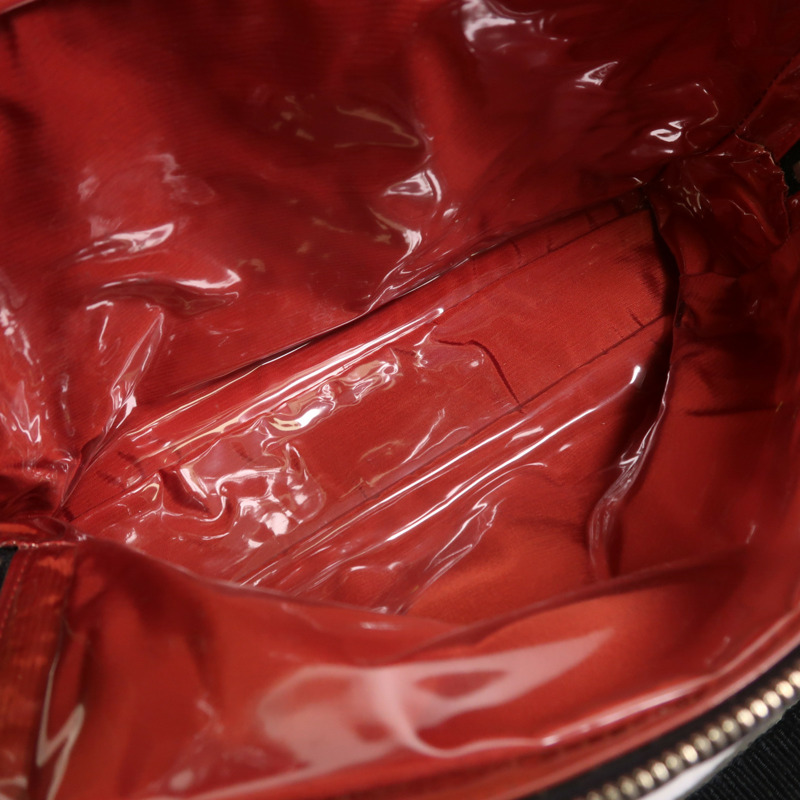 CHANEL 尼龍Travel Line Hang Bag銀扣手挽袋-6