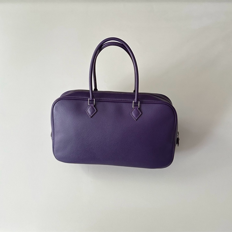 (99%新）Hermes Plume Élan Iris 紫色 28 手袋-6