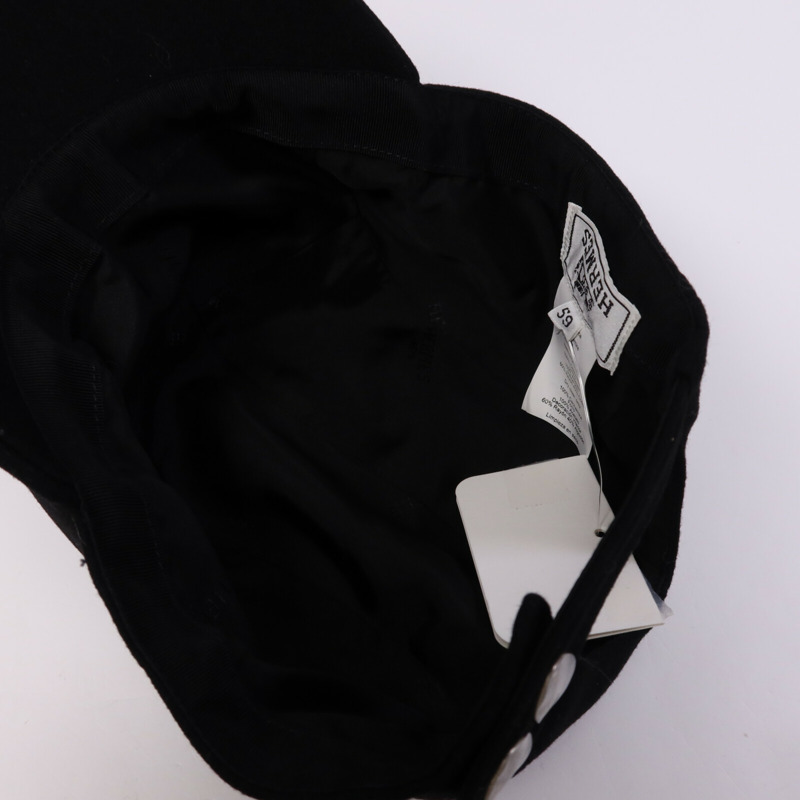 HERMES 羊絨Spider Robot Hat帽子Noir-6