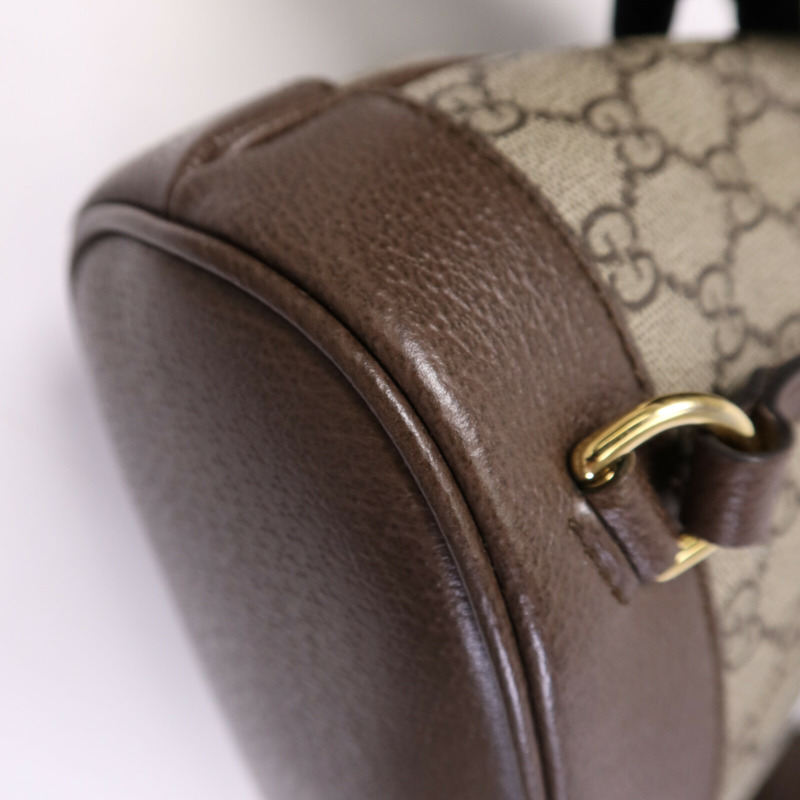 GUCCI 塗層帆布Backpack金扣背包-13