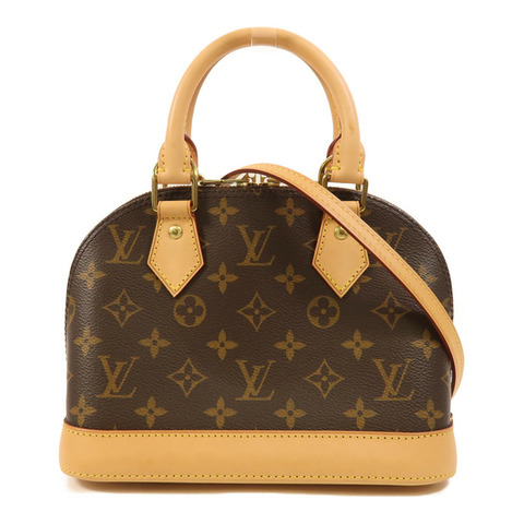 LOUIS VUITTON Monogram Alma BB金扣手挽肩背兩用袋
