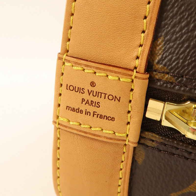 LOUIS VUITTON Monogram Alma BB金扣手挽肩背兩用袋-5