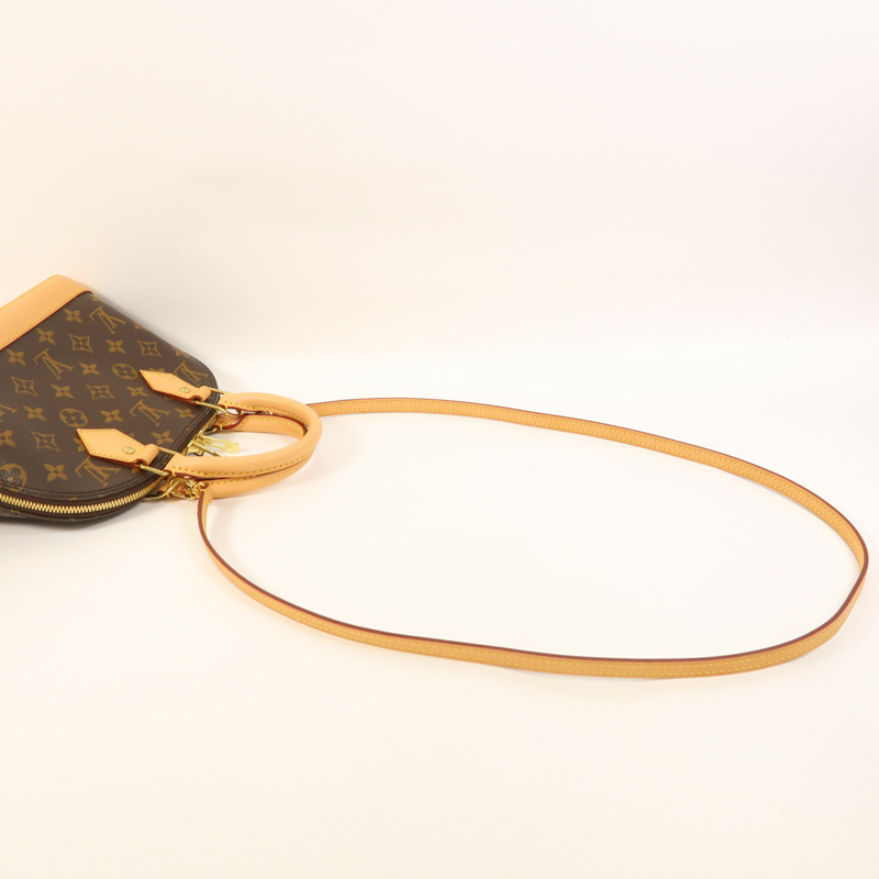 LOUIS VUITTON Monogram Alma BB金扣手挽肩背兩用袋-7