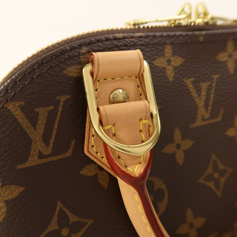 LOUIS VUITTON Monogram Alma BB金扣手挽肩背兩用袋-14