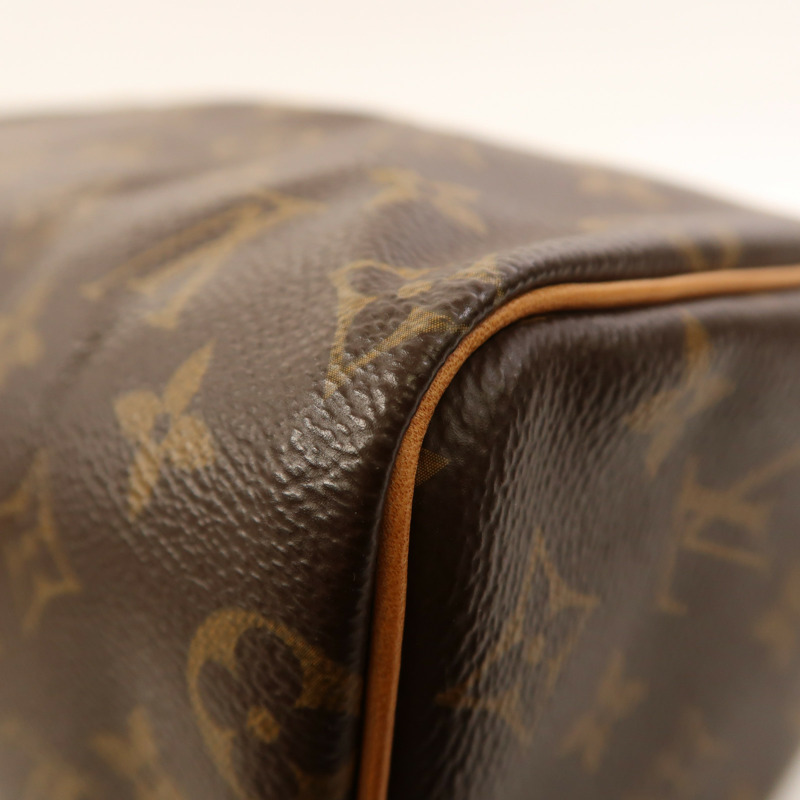LOUIS VUITTON Monogram Speedy 25金扣手挽袋-11