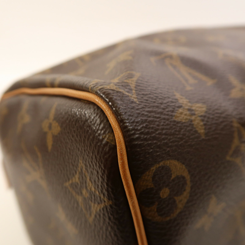 LOUIS VUITTON Monogram Speedy 25金扣手挽袋-12