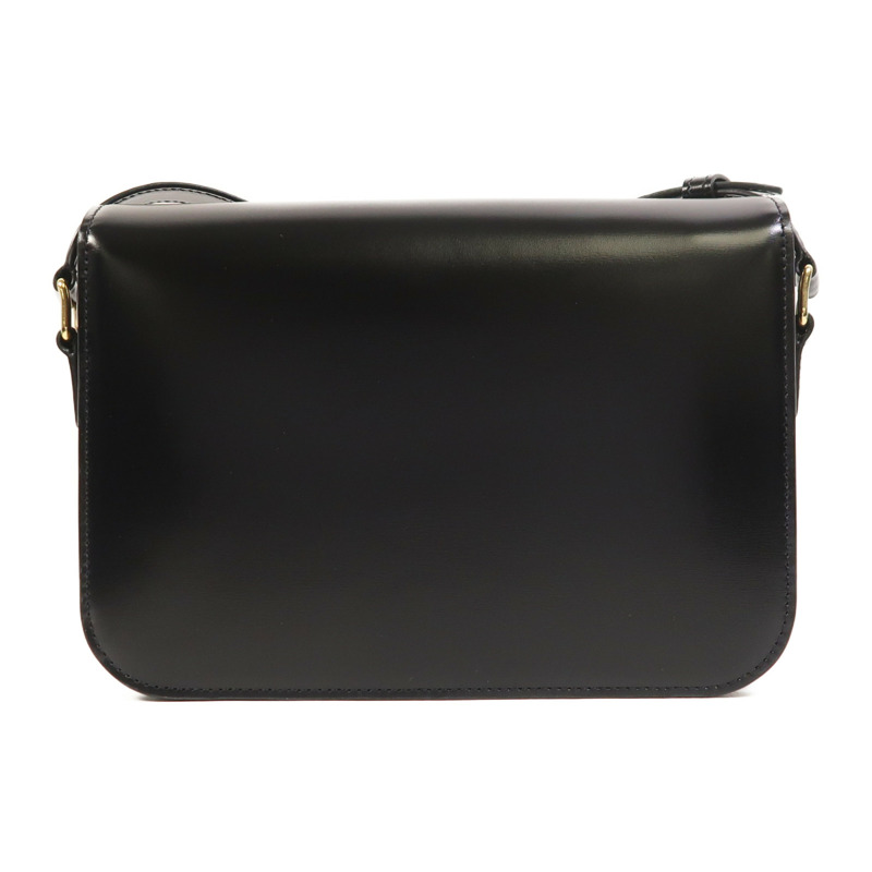 CELINE 牛皮皮革Classique Triomphe金扣肩背袋-1