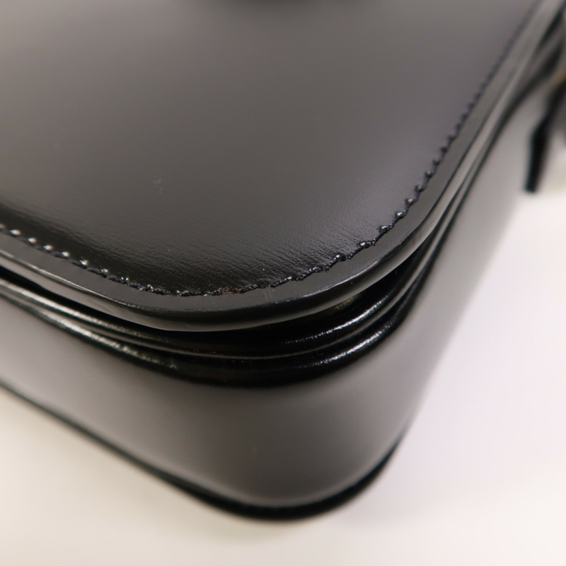 CELINE 牛皮皮革Classique Triomphe金扣肩背袋-12