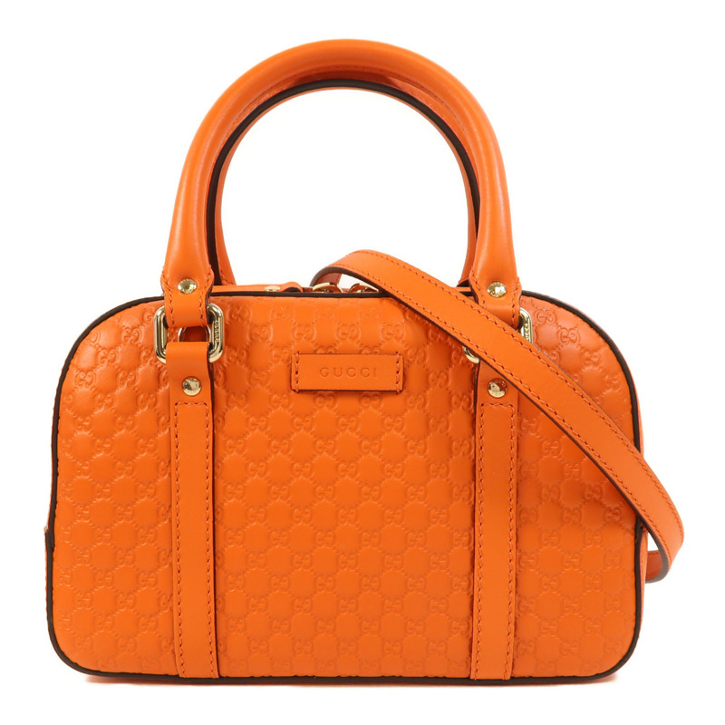 GUCCI 牛皮皮革Guccissima 2 Way Shoulder金扣手挽肩背兩用袋-0