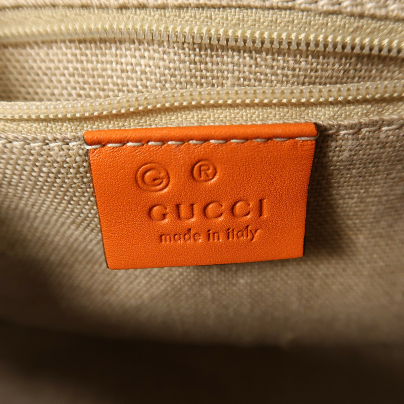 GUCCI 牛皮皮革Guccissima 2 Way Shoulder金扣手挽肩背兩用袋-5