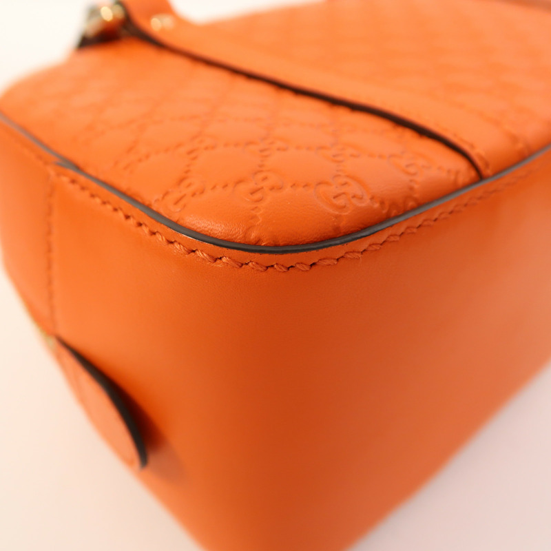 GUCCI 牛皮皮革Guccissima 2 Way Shoulder金扣手挽肩背兩用袋-12