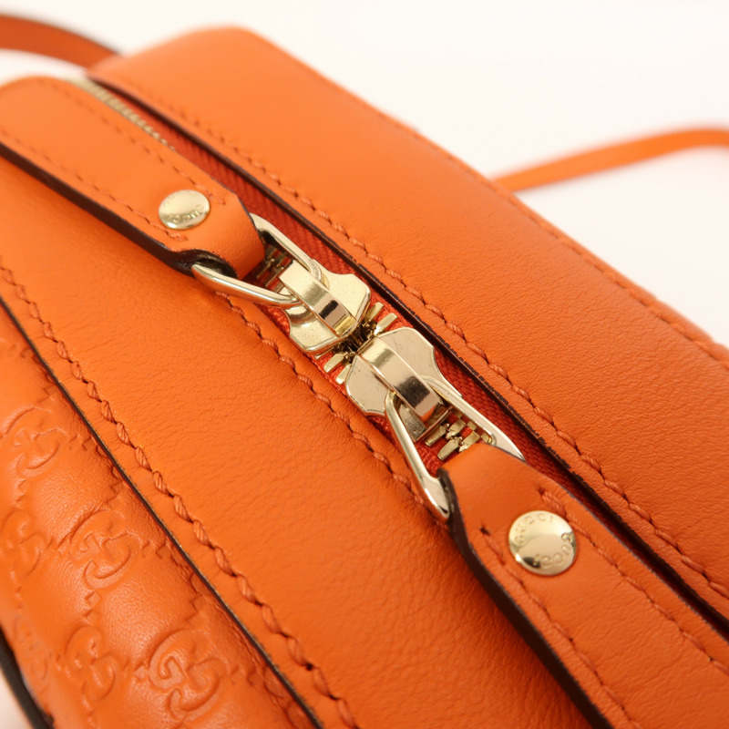 GUCCI 牛皮皮革Guccissima 2 Way Shoulder金扣手挽肩背兩用袋-14