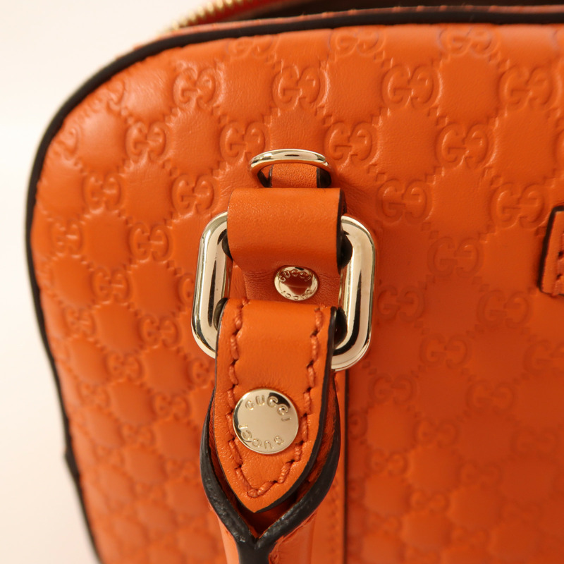 GUCCI 牛皮皮革Guccissima 2 Way Shoulder金扣手挽肩背兩用袋-17