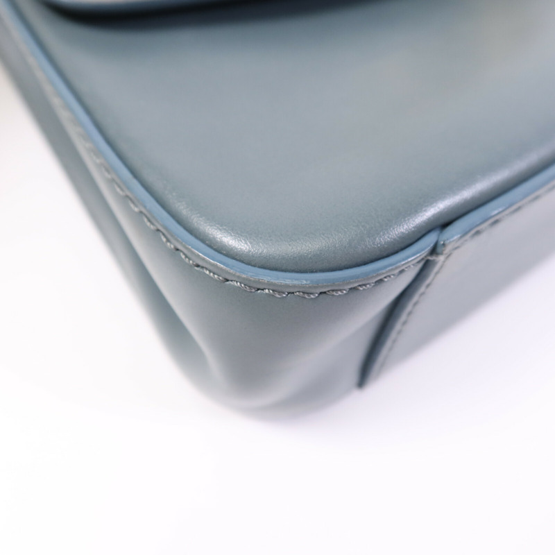 Chloe 牛皮皮革Small C Double Carry Bag金扣肩背袋-10