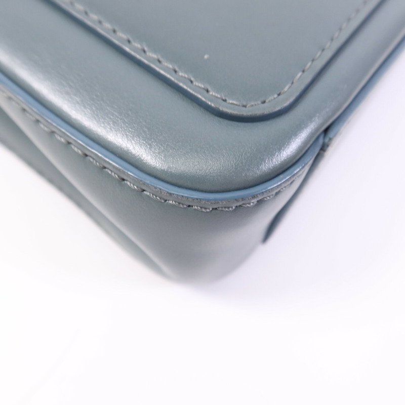 Chloe 牛皮皮革Small C Double Carry Bag金扣肩背袋-12