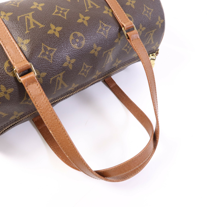 LOUIS VUITTON Monogram Papillon 30金扣手挽袋-9