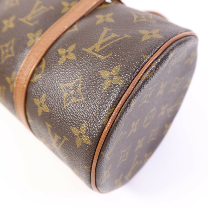 LOUIS VUITTON Monogram Papillon 30金扣手挽袋-10