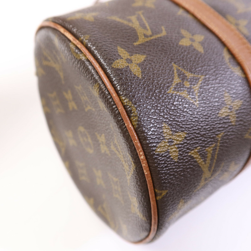LOUIS VUITTON Monogram Papillon 30金扣手挽袋-11