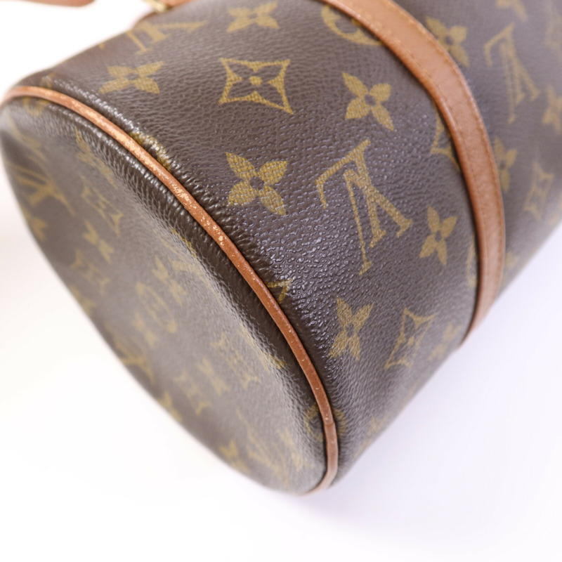 LOUIS VUITTON Monogram Papillon 30金扣手挽袋-13