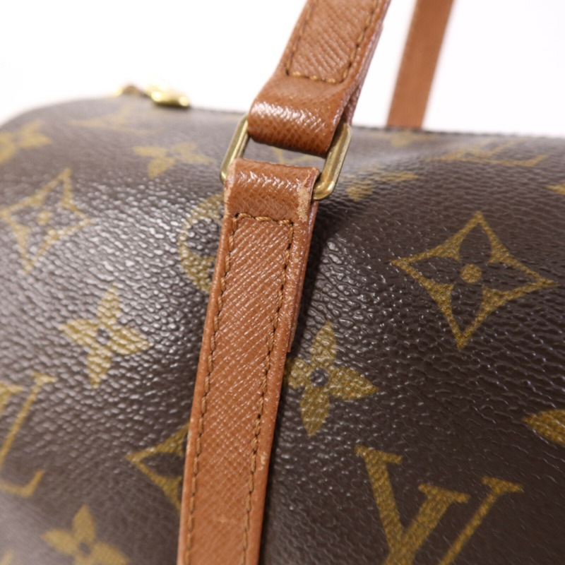 LOUIS VUITTON Monogram Papillon 30金扣手挽袋-17