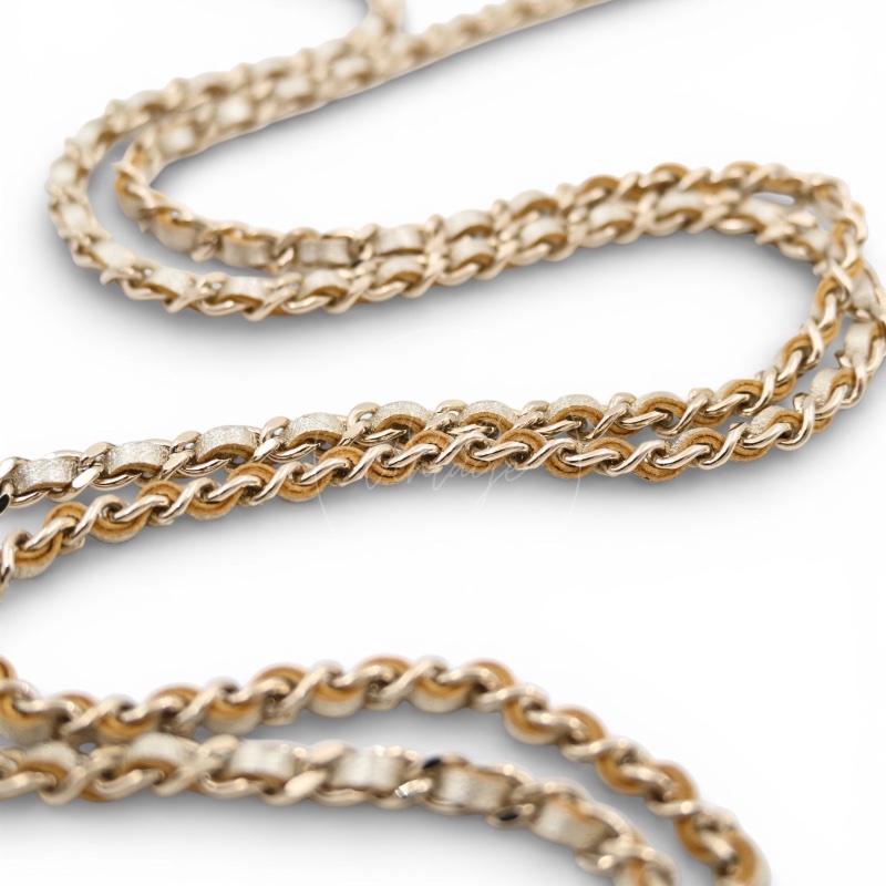 [Pre-owned] Chanel Gasoline Transparent Evening Clutch Bag-17