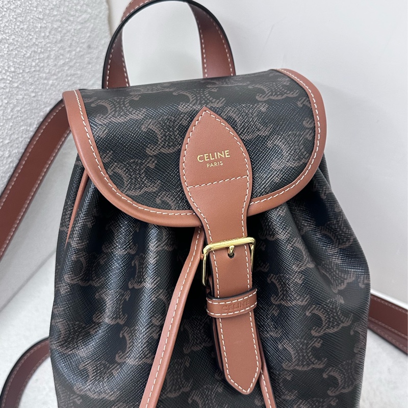 【全新】Celine 小牛皮 Folco Mini 迷你 小背包 Backpack-1