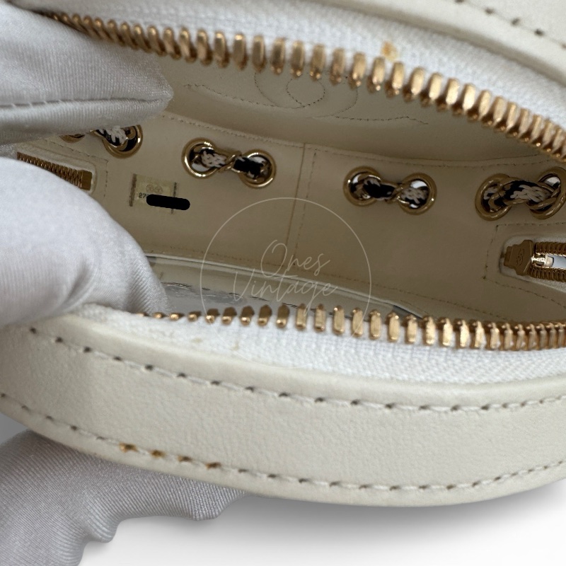 [Pre-owned] Chanel Coco Black Lifesaver Lambskin GHW Bag-10