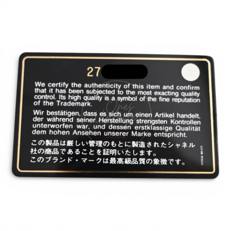 [Pre-owned] Chanel Coco Black Lifesaver Lambskin GHW Bag-15