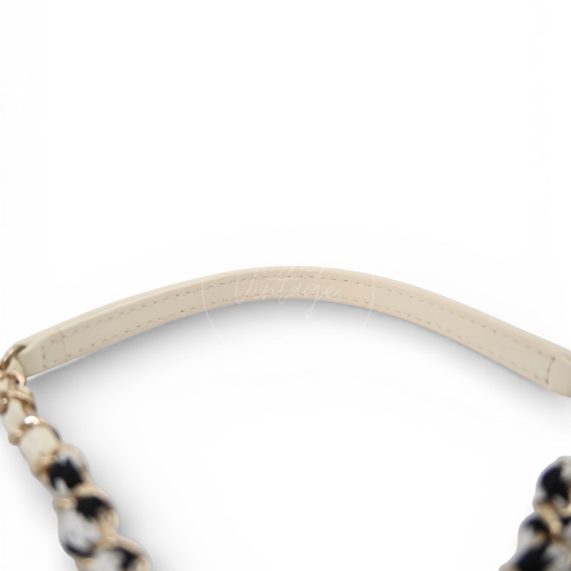 [Pre-owned] Chanel Coco Black Lifesaver Lambskin GHW Bag-17