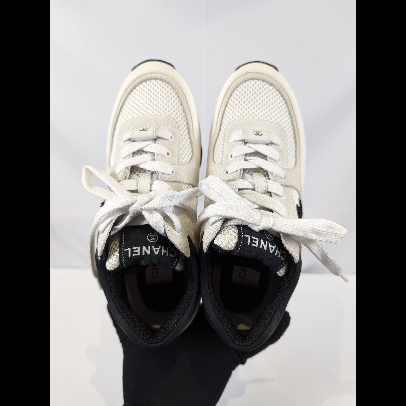 莉亞精品♡Chanel 熊貓運動鞋 尺碼35.5 近新美品-5