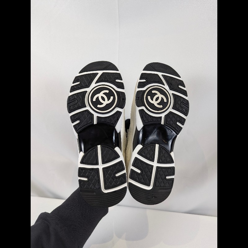 莉亞精品♡Chanel 熊貓運動鞋 尺碼35.5 近新美品-6