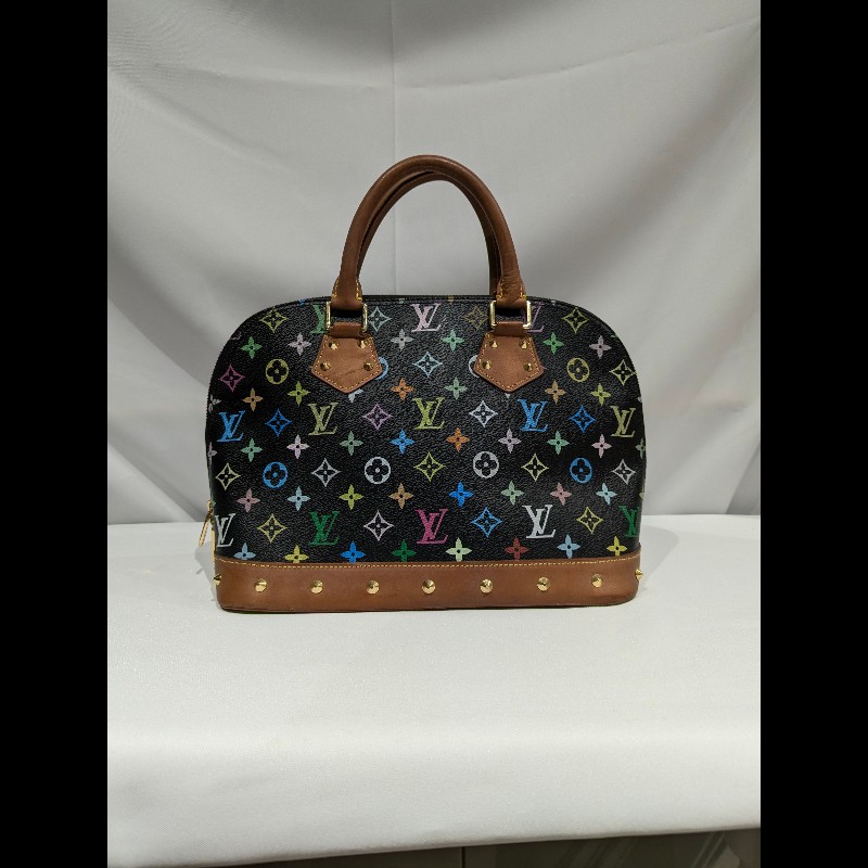 莉亞精品♡LV 黑三彩貝殼包 二手美品-1