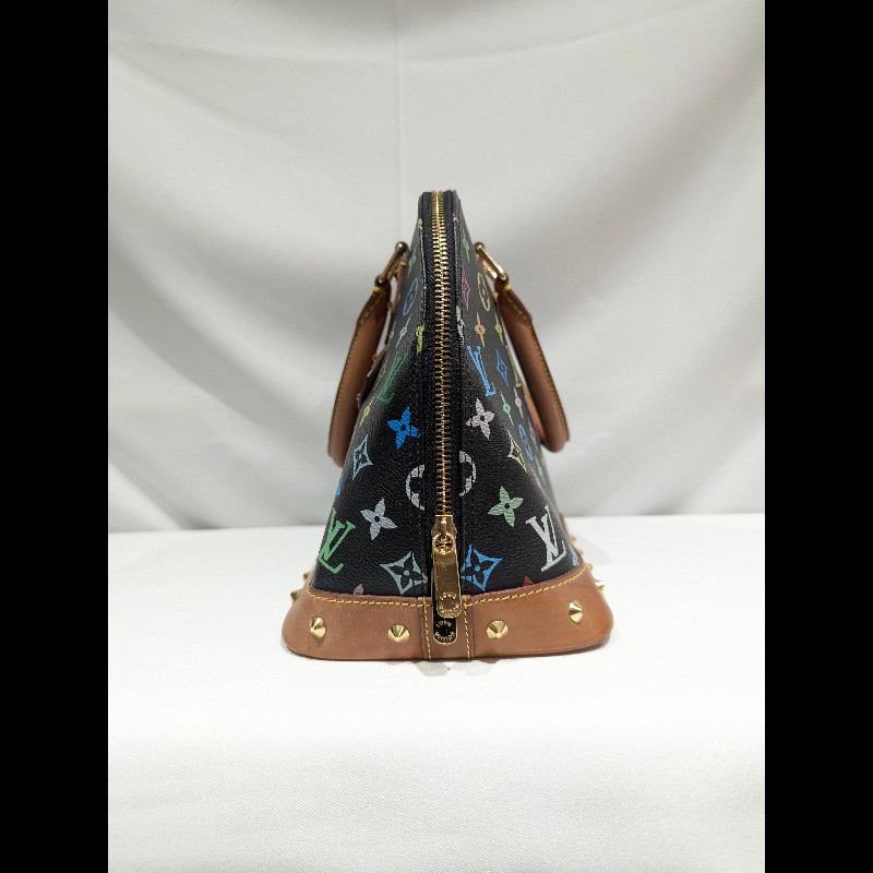 莉亞精品♡LV 黑三彩貝殼包 二手美品-3