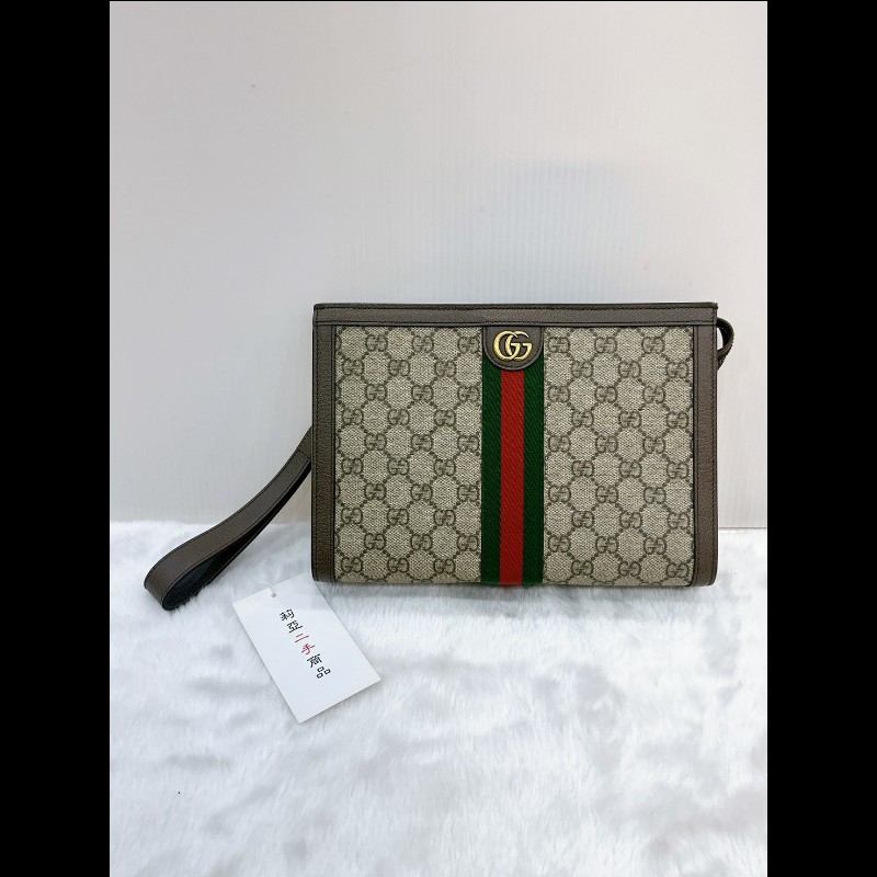 莉亞精品♡Gucci 經典手拿包 近新閒置-2