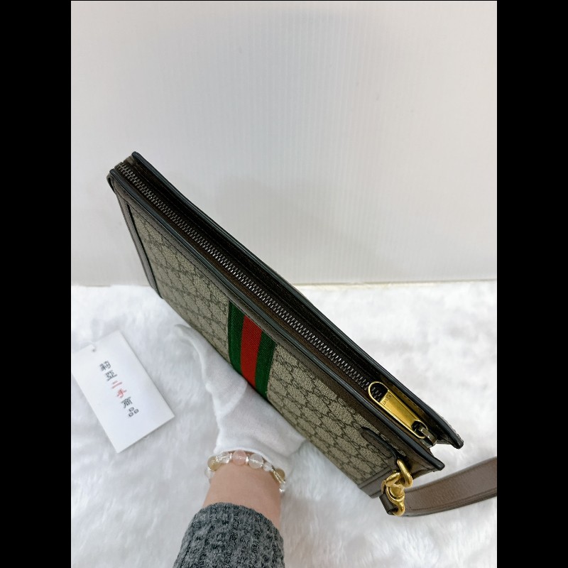 莉亞精品♡Gucci 經典手拿包 近新閒置-9