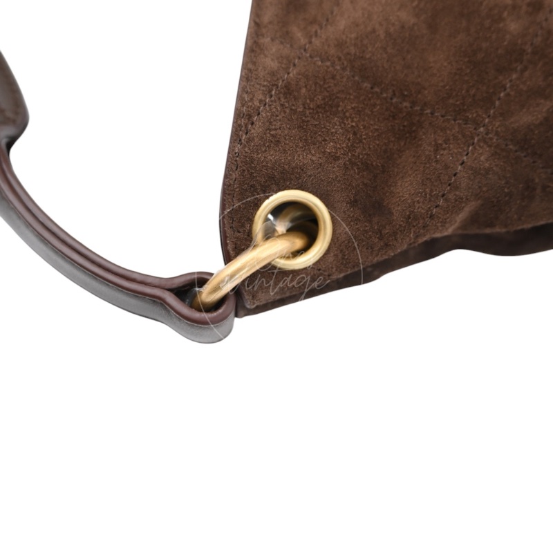 Chanel Cruise 25/26 Maxi Suede Calfskin Lambskin Dark Brown Hobo Bag-16