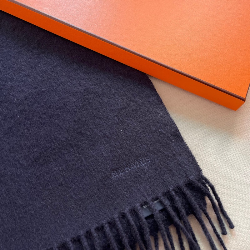 全新 清貨🧡 Hermes muffler cashmere 頸巾 羊绒 圍巾 🐴 Unie Brodee-2