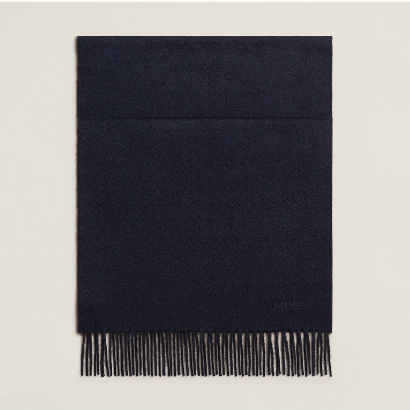 全新 清貨🧡 Hermes muffler cashmere 頸巾 羊绒 圍巾 🐴 Unie Brodee-4