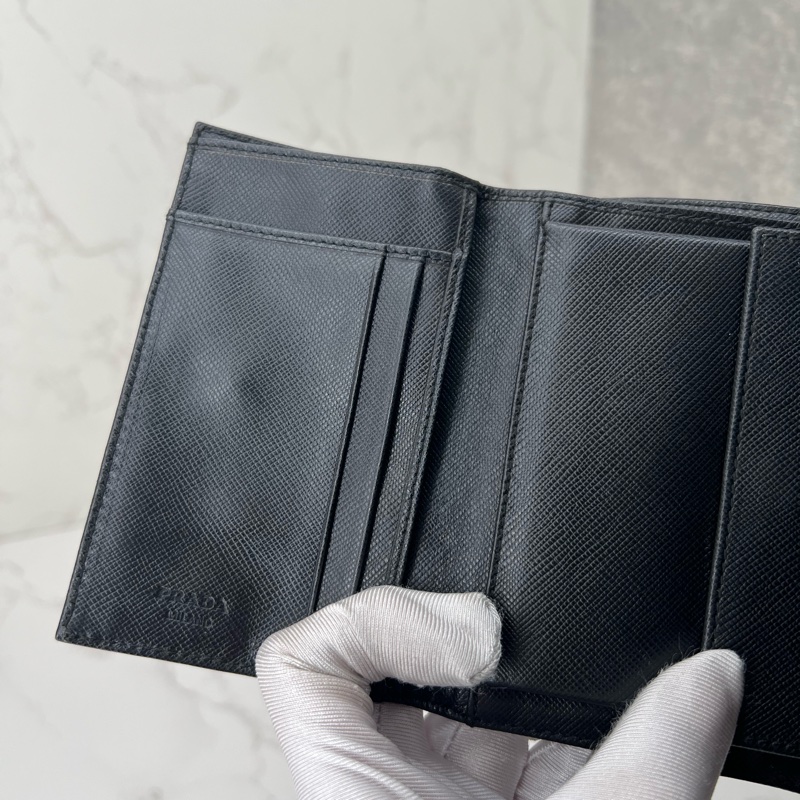 💗香緹國際精品💗 709 PRADA 尼龍三折短夾-5