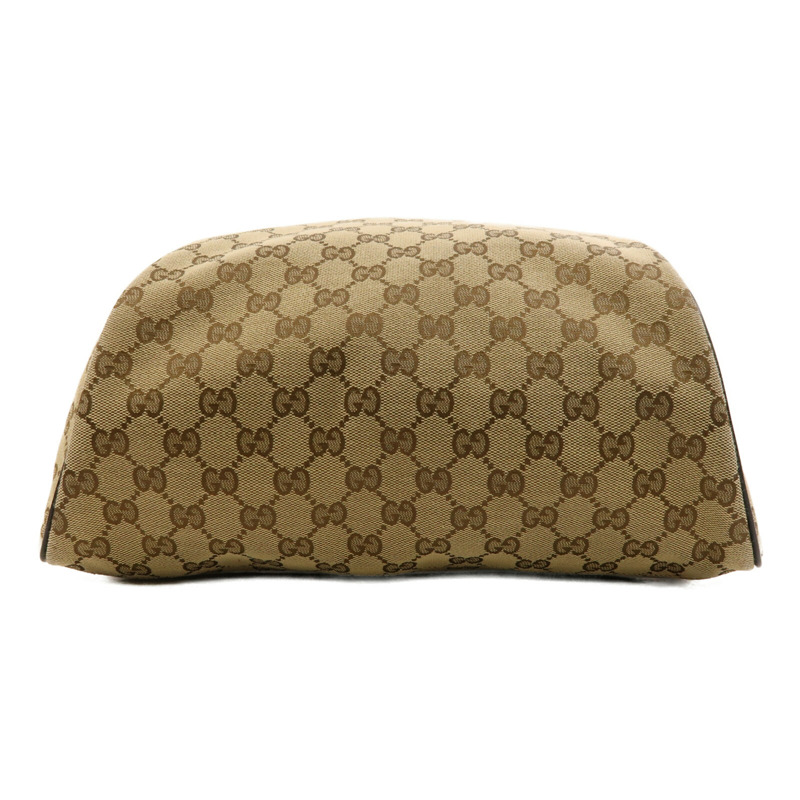 GUCCI 帆布Backpack銀扣背包-3