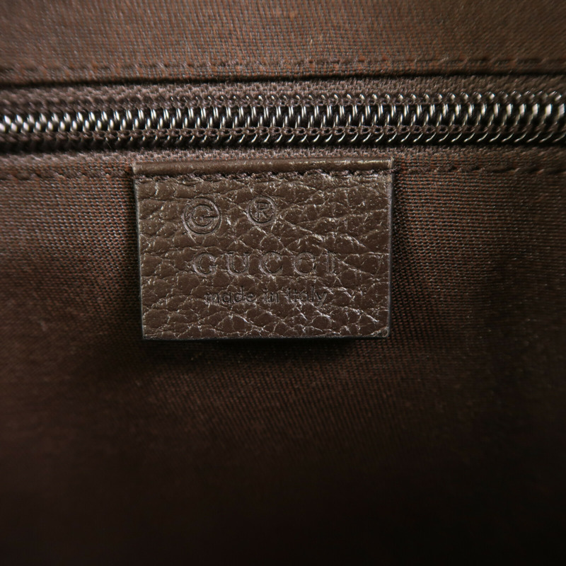 GUCCI 帆布Backpack銀扣背包-15