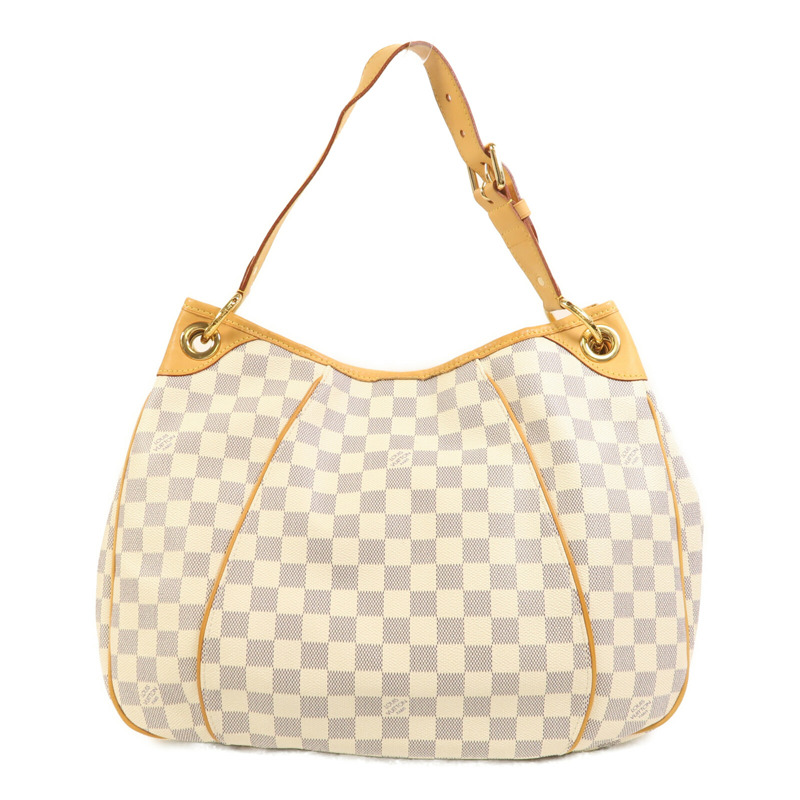 LOUIS VUITTON Damier Azur Galliera PM金扣肩背袋-1