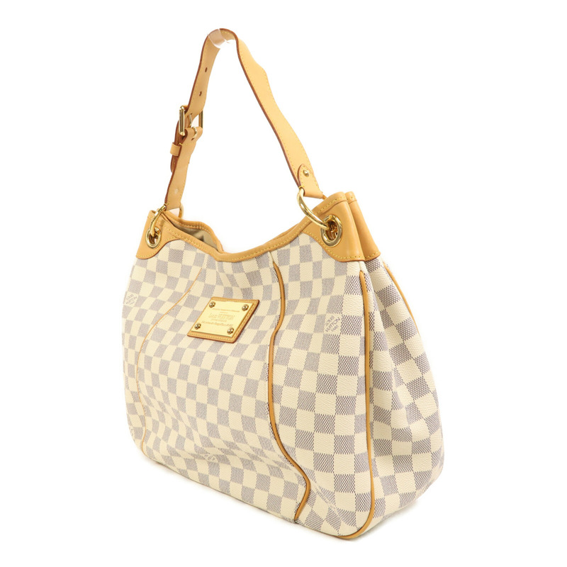 LOUIS VUITTON Damier Azur Galliera PM金扣肩背袋-2