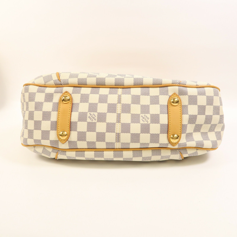 LOUIS VUITTON Damier Azur Galliera PM金扣肩背袋-3