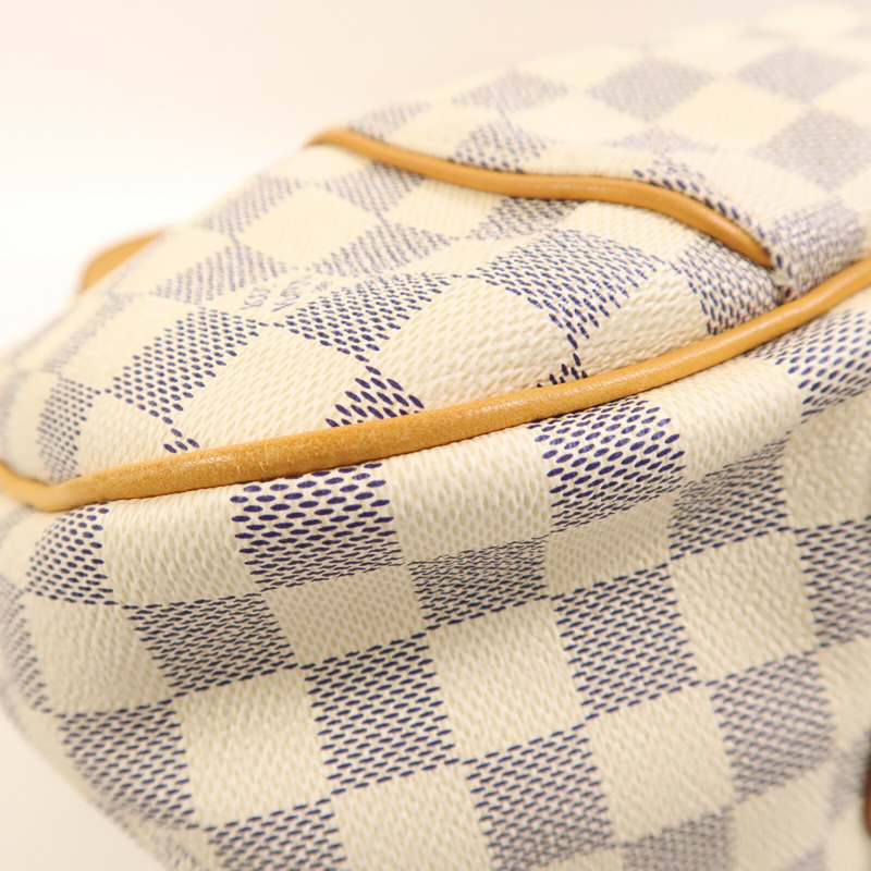 LOUIS VUITTON Damier Azur Galliera PM金扣肩背袋-7